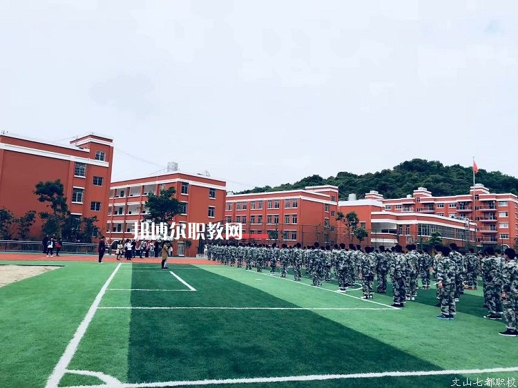 文山七都職業(yè)學校2021年招生錄取分數線