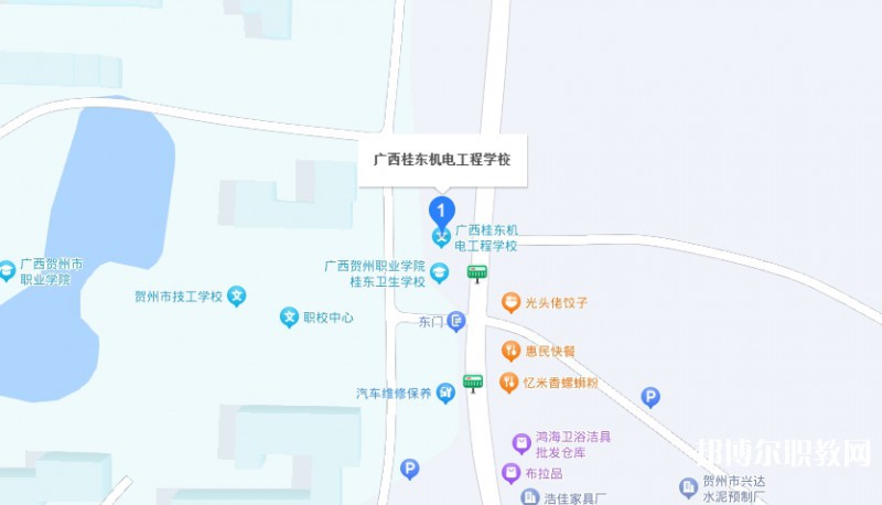 桂東機(jī)電工程學(xué)校地址，乘車路線