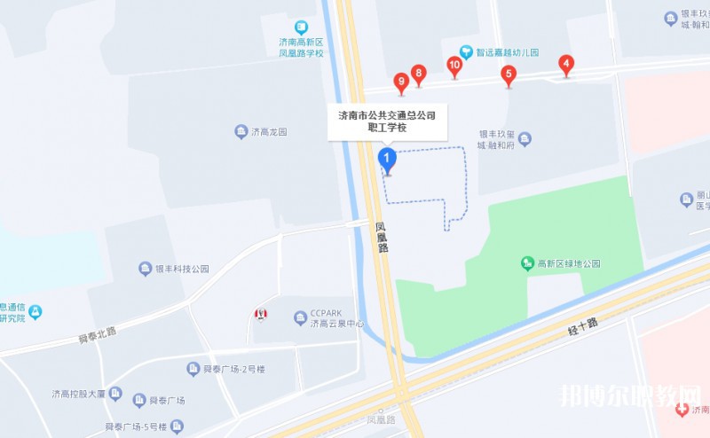 濟南市公共交通職業(yè)高級中學(xué)地址，乘車路線