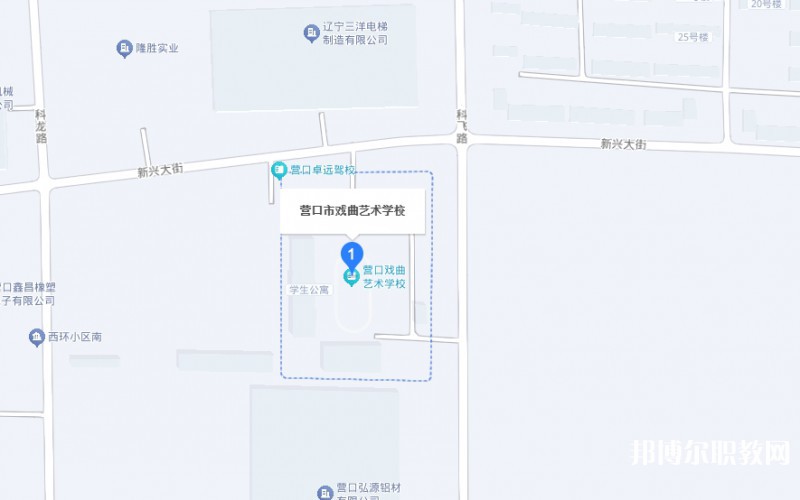 營(yíng)口市戲曲學(xué)校地址，乘車(chē)路線(xiàn)